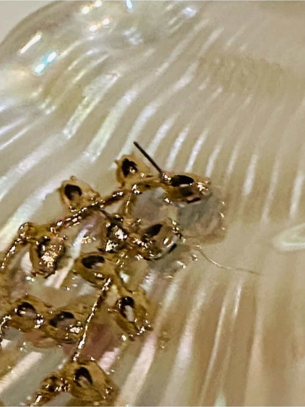 Fashion Jewelry Gold-Tone Multicolor Teardrop Dangle Earrings